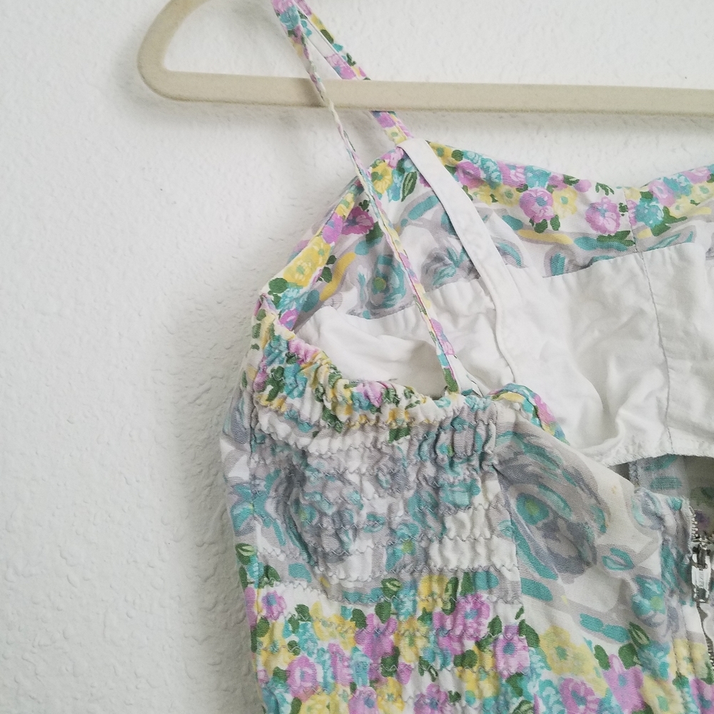 1940s - 1950s Floral Playsuit - image 4